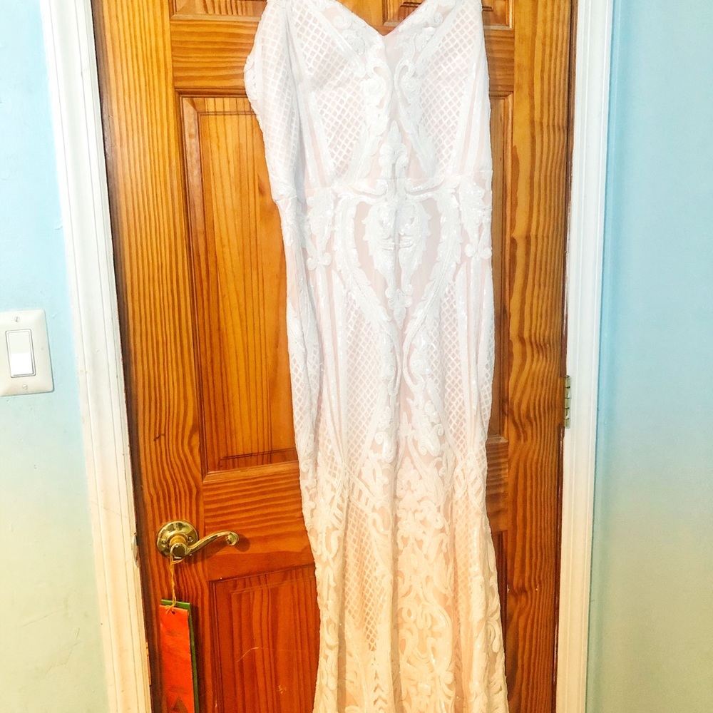 Vow renewal gown
